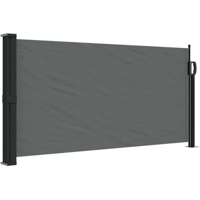 vidaXL Toldo lateral retráctil Pantalla de privacidad exterior Antracita - Toldo lateral vidaXL Toldo lateral retráctil Pantalla de privacidad exterior Antracita - Toldo lateral