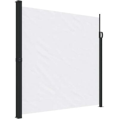 vidaXL Hvid 200x500cm Udtrekkelig Side Markise - Side Markise vidaXL Hvid 200x500cm Udtrekkelig Side Markise - Side Markise