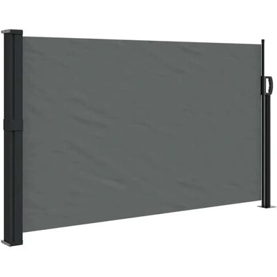 vidaXL Seitenmarkise Ausziehbar Anthrazit 120x600 cm - Seitenmarkise vidaXL Seitenmarkise Ausziehbar Anthrazit 120x600 cm - Seitenmarkise