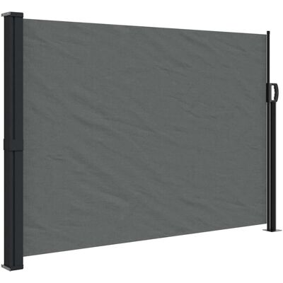 vidaXL Seitenmarkise Ausziehbar Anthrazit 140x600 cm - Seitenmarkise vidaXL Seitenmarkise Ausziehbar Anthrazit 140x600 cm - Seitenmarkise