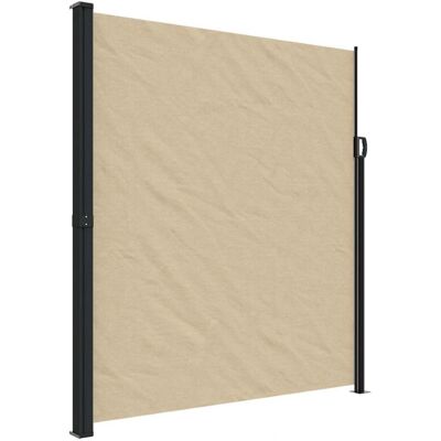 store latérale rétractable beige vidaXL - Protection extérieure 220x600cm - Publicité store latérale rétractable beige vidaXL - Protection extérieure 220x600cm - Publicité