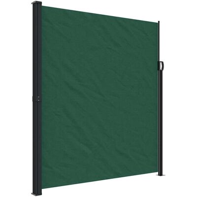 vidaXL Store Latérale Retractable Vert Foncé 220x600cm - Store latéral - Publicité vidaXL Store Latérale Retractable Vert Foncé 220x600cm - Store latéral - Publicité