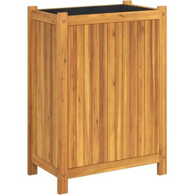 Jardinera de acacia sólida vidaXL - 54x31x75 cm Jardinera de acacia sólida vidaXL - 54x31x75 cm