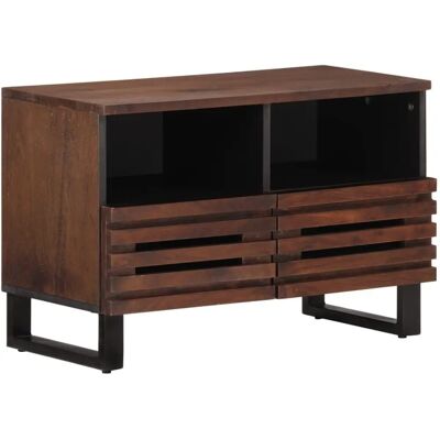 vidaXL TV-Schrank Massives Mangoholz - 70x34x46 cm - TV Möbel vidaXL TV-Schrank Massives Mangoholz - 70x34x46 cm - TV Möbel