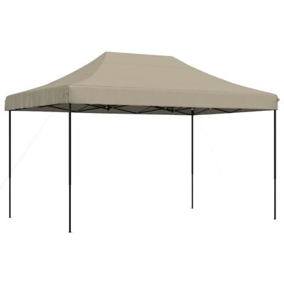 Carpa de fiesta plegable vidaXL Taupe - Carpa para eventos Carpa de fiesta plegable vidaXL Taupe - Carpa para eventos