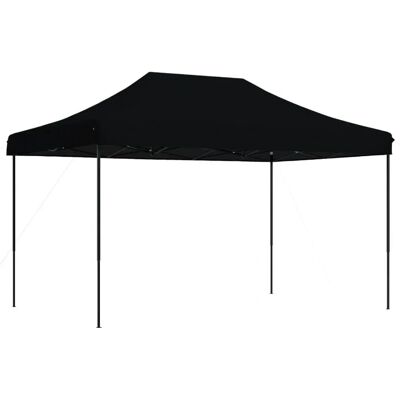 tienda de fiesta plegable negra 440x292x315 cm vidaXL - Carpa de fiesta tienda de fiesta plegable negra 440x292x315 cm vidaXL - Carpa de fiesta