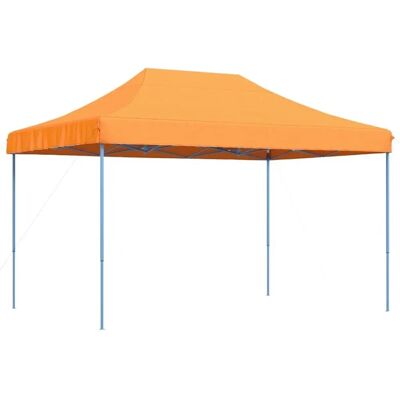 vidaXL Składany namiot imprezowy - Pomarańczowy - 410x279x315 cm vidaXL Składany namiot imprezowy - Pomarańczowy - 410x279x315 cm