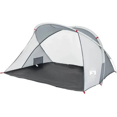 vidaXL Strandzelt 2 Personen Grau Pop-up Wasserdicht - Strandzelt vidaXL Strandzelt 2 Personen Grau Pop-up Wasserdicht - Strandzelt