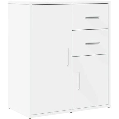 VidaXL 840478 White engineered wood living room sideboard - Sideboard VidaXL 840478 White engineered wood living room sideboard - Sideboard