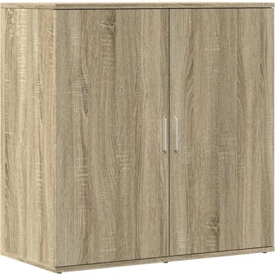 vidaXL Sonoma Eiche 79x38x80 cm Sideboard - Wohnzimmermöbel vidaXL Sonoma Eiche 79x38x80 cm Sideboard - Wohnzimmermöbel