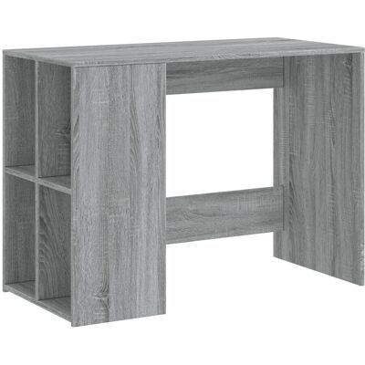 vidaXL Grauer Sonoma Schreibtisch 102x50x75 cm - Schreibtisch vidaXL Grauer Sonoma Schreibtisch 102x50x75 cm - Schreibtisch