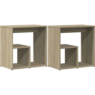 vidaXL Beistelltisch Set Sonoma Eiche - 2 Stück vidaXL Beistelltisch Set Sonoma Eiche - 2 Stück