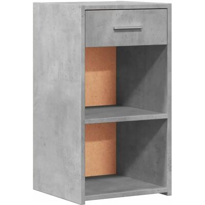 vidaXL 840583 Nachttisch - Beton Grau - Nachttisch vidaXL 840583 Nachttisch - Beton Grau - Nachttisch