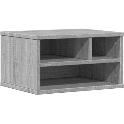 vidaXL Druckerständer Grey Sonoma - 40x32x22,5 cm Sperrholz vidaXL Druckerständer Grey Sonoma - 40x32x22,5 cm Sperrholz