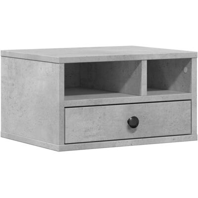 vidaXL Beton Grau Druckerständer - Druckertisch Büro Schreibtisch Aktenorganizer vidaXL Beton Grau Druckerständer - Druckertisch Büro Schreibtisch Aktenorganizer