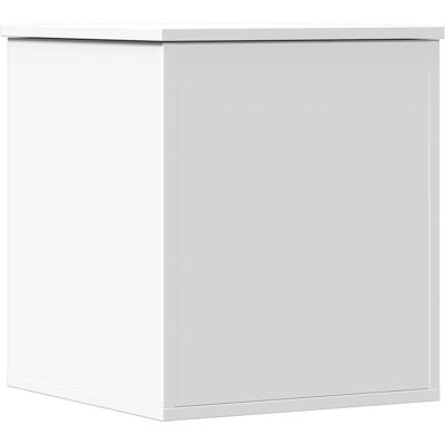 vidaXL Opbevaringsboks Hvid 40x42x46 cm Ingeænørtræ - Opbevaringsboks vidaXL Opbevaringsboks Hvid 40x42x46 cm Ingeænørtræ - Opbevaringsboks