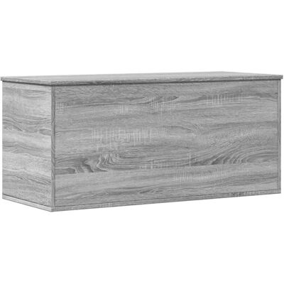 vidaXL Opbevaringsboks Grå Sonoma 100x42x46cm - Ingegnørtræ vidaXL Opbevaringsboks Grå Sonoma 100x42x46cm - Ingegnørtræ