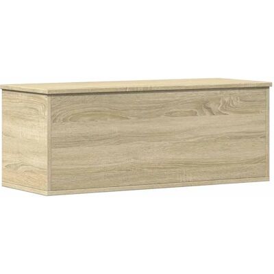 vidaXL Opbevaringsboks Sonoma Eg - 90x35x35 cm - Holdbar & Alsidig vidaXL Opbevaringsboks Sonoma Eg - 90x35x35 cm - Holdbar & Alsidig