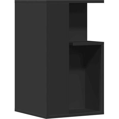 vidaXL Musta 35x35x60 cm Ingegneriázott fa side table - Sivupöytä vidaXL Musta 35x35x60 cm Ingegneriázott fa side table - Sivupöytä