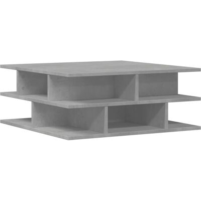 vidaXL Couchtisch Grau Beton 70x70x29 cm - Beistelltisch vidaXL Couchtisch Grau Beton 70x70x29 cm - Beistelltisch