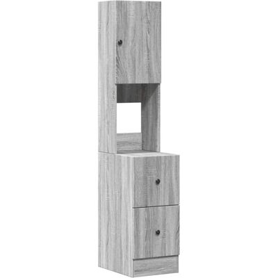 vidaXL Kitchen Cabinet Grey Sonoma - Storage & Organizer - Kitchen Furniture vidaXL Kitchen Cabinet Grey Sonoma - Storage & Organizer - Kitchen Furniture