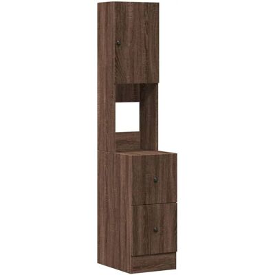 vidaXL Armoire de Cuisine - Chêne Marron - 35x50x180 cm - Durable & Stable - Publicité vidaXL Armoire de Cuisine - Chêne Marron - 35x50x180 cm - Durable & Stable - Publicité