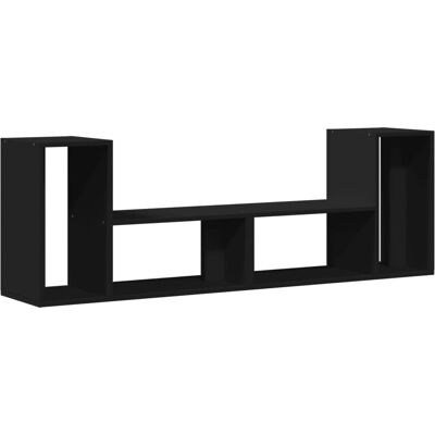 vidaXL TV Schrank 75x30x50 cm Holzwerkstoff - Schwarz vidaXL TV Schrank 75x30x50 cm Holzwerkstoff - Schwarz