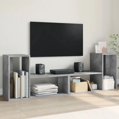 vidaXL 75x30x50 cm Betonggrau TV-Schrank - Robust & Modern vidaXL 75x30x50 cm Betonggrau TV-Schrank - Robust & Modern