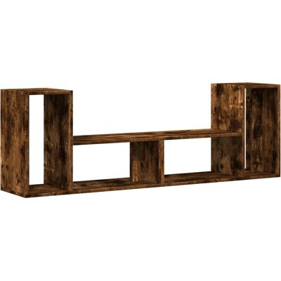 vidaXL 840790 Rauch Eiche TV-Schrank - Entertainment Center vidaXL 840790 Rauch Eiche TV-Schrank - Entertainment Center