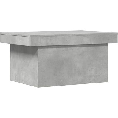 vidaXL Salontafel Grijs - Engineered Wood - 100x55x40 cm - Salontafel vidaXL Salontafel Grijs - Engineered Wood - 100x55x40 cm - Salontafel