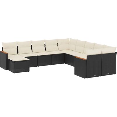 vidaXL 11-teilige Gartensofagarnitur mit Kissen vidaXL 11-teilige Gartensofagarnitur mit Kissen