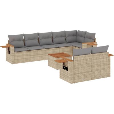 vidaXL 3226998 Outdoor-Möbelset - Grau Modulares Terrassenset vidaXL 3226998 Outdoor-Möbelset - Grau Modulares Terrassenset