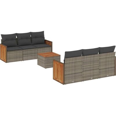 vidaXL Gartenmöbel-Set - Modular, UV-beständig, 7-teilig vidaXL Gartenmöbel-Set - Modular, UV-beständig, 7-teilig