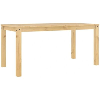 vidaXL Massief dennenhouten eettafel Panama 160x80x75cm vidaXL Massief dennenhouten eettafel Panama 160x80x75cm