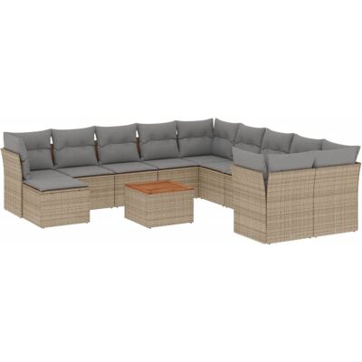 vidaXL 944929 Gartenmöbel-Set beige vidaXL 944929 Gartenmöbel-Set beige