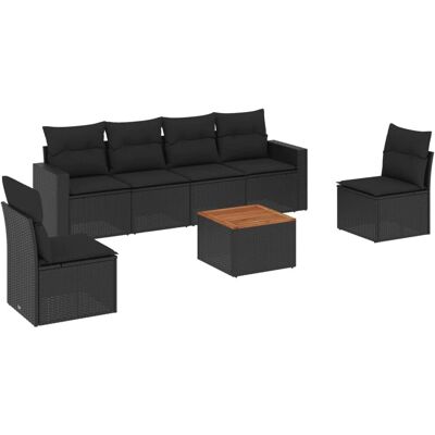 VidaXL Gartenset - Schwarz VidaXL Gartenset - Schwarz