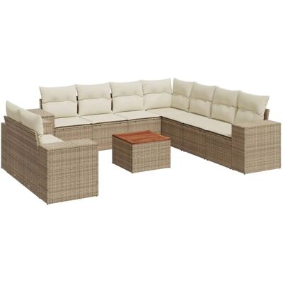 VidaXL Gartenmöbel-Set - Modular Beige VidaXL Gartenmöbel-Set - Modular Beige