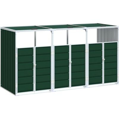 vidaXL Mülltonnenbox Für 1 Tonne 72X81X115 Cm Stahl - Mülltonnenbox für 1 Tonne vidaXL Mülltonnenbox Für 1 Tonne 72X81X115 Cm Stahl - Mülltonnenbox für 1 Tonne