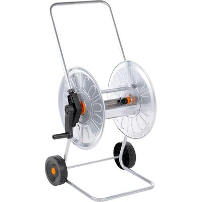 vidaXL Gartenschlauchwagen - Galvanisierter Stahl - 80 m/50 m vidaXL Gartenschlauchwagen - Galvanisierter Stahl - 80 m/50 m