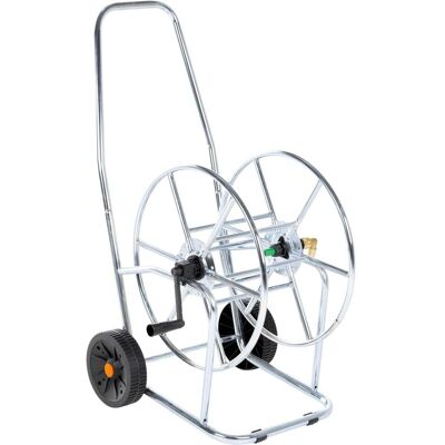 vidaXL Wózek na wąż ogrodowy - 80 m 3/4" Stal vidaXL Wózek na wąż ogrodowy - 80 m 3/4" Stal