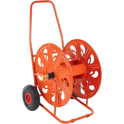 vidaXL Gartenschlauchwagen - 140 m, 3/4", Stahl vidaXL Gartenschlauchwagen - 140 m, 3/4", Stahl