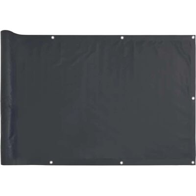 vidaXL Antrazith Gartenschutzzäun 300x90 cm PVC vidaXL Antrazith Gartenschutzzäun 300x90 cm PVC