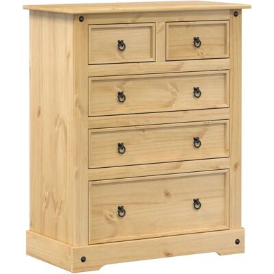 vidaXL Corona 92x48x114 cm Massivt grantræ Skab - Skab vidaXL Corona 92x48x114 cm Massivt grantræ Skab - Skab