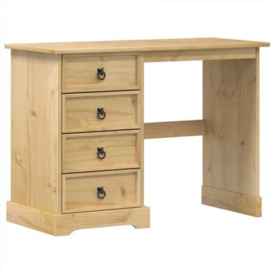 vidaXL Corona 104x47x75cm Massiv Holz Schminktisch - Schminktisch vidaXL Corona 104x47x75cm Massiv Holz Schminktisch - Schminktisch