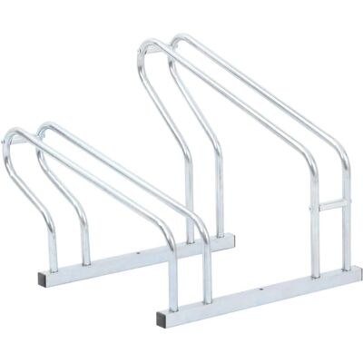 vidaXL Fahrradständer für 2 Fahrräder - Verzinkter Stahl - Indoor/Outdoor vidaXL Fahrradständer für 2 Fahrräder - Verzinkter Stahl - Indoor/Outdoor