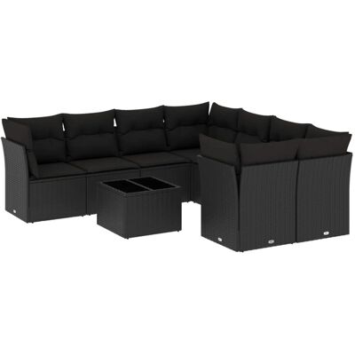 Ensemble de Mobilier Extérieur VidaXL - Rotin Synthétique Durable, Rangement Imperméable Ensemble de Mobilier Extérieur VidaXL - Rotin Synthétique Durable, Rangement Imperméable
