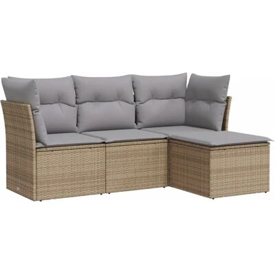 VidaXL Gartenmöbel-Set - Modular, Wasserfeste Kissen VidaXL Gartenmöbel-Set - Modular, Wasserfeste Kissen