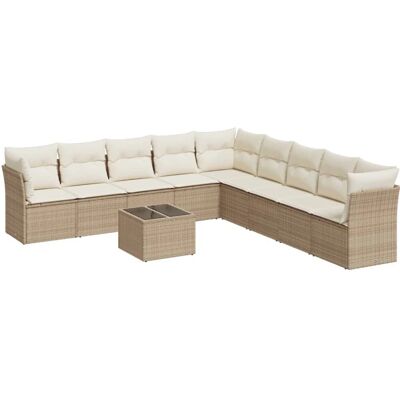 VidaXL Gartenset - Wetterfestes PE-Rattan - Modulares Design VidaXL Gartenset - Wetterfestes PE-Rattan - Modulares Design