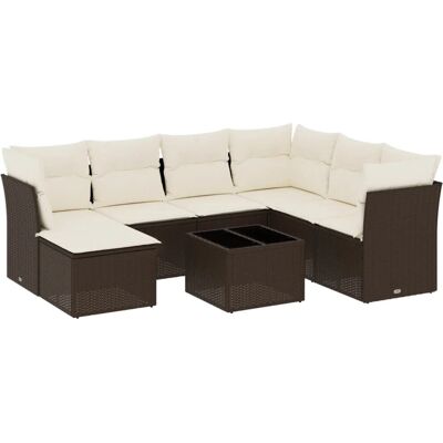 vidaXL Gartenmöbel-Set - Witterungsbeständiger PE-Rattan vidaXL Gartenmöbel-Set - Witterungsbeständiger PE-Rattan