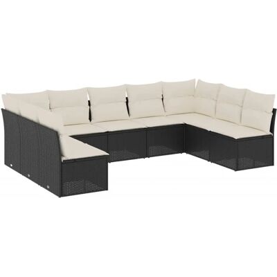 vidaXL Gartenmöbel-Set - Modular, Wasserdicht, 9 Plätze vidaXL Gartenmöbel-Set - Modular, Wasserdicht, 9 Plätze